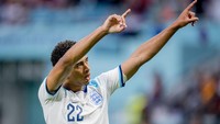 Jude Bellingham masih berusia 19 tahun, dirinya bermain penuh di laga tersebut dan mengawal lini tengah dengan baik (Getty Images)