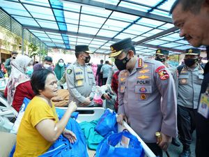 Kapolri ke RSUD Sayang, Pastikan Kebutuhan Korban Gempa Cianjur Terpenuhi