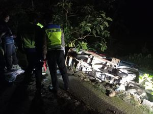 Kecelakaan Maut Minibus di Gunung Pegat Wonogiri, 8 Orang Tewas