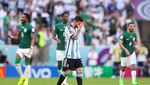Messi di Antara Sujud Syukur Pemain Arab Saudi