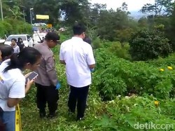 Geger Mayat Pria Terbungkus Tikar Ditemukan di Jalur Pacet-Cangar Mojokerto