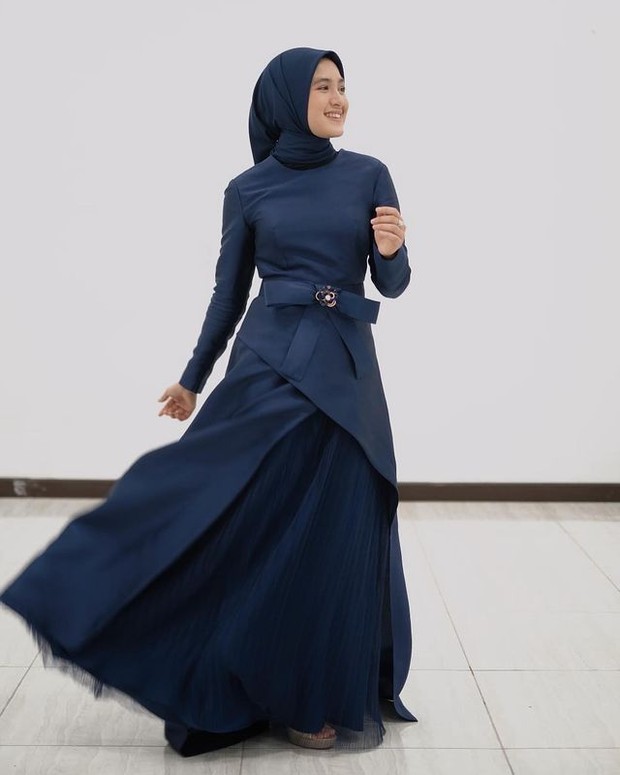 OOTD kondangan selebriti berhijab/Foto: Instagram.com OOTD kondangan selebriti berhijab