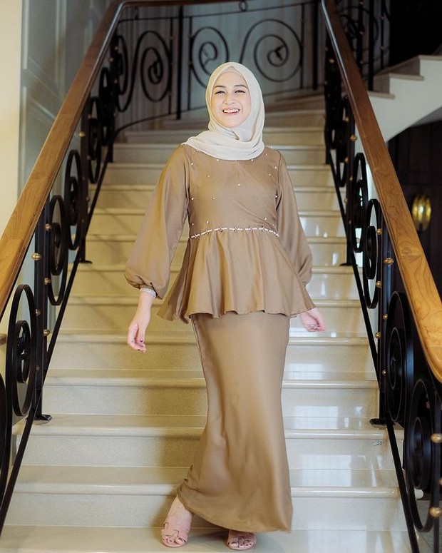 OOTD kondangan selebriti berhijab/Foto: Instagram.com OOTD kondangan selebriti berhijab