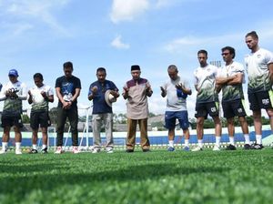 Duka Persib untuk Cianjur, Gelar Doa Bersama dan Pakai Pita Hitam