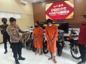 Curi 6 Motor Demi Biaya Obat Ibu, Pasutri Jember Dibekuk di Jembrana Curi 6 Motor Demi Biaya Obat Ibu, Pasutri Jember Dibekuk di Jembrana