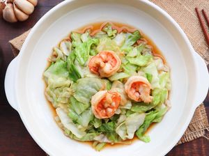 Resep Tumis Kol dan Udang, Lauk Praktis dan Enak Akhir Bulan