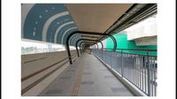Potret Jembatan Layang MRT-Poins Square yang Hampir Rampung