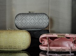 Warna-warni Tas Pesta dari Songket yang Tampil di Pameran G20