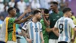Messi di Antara Sujud Syukur Pemain Arab Saudi