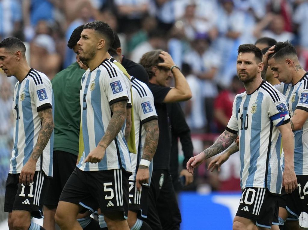 Argentina Dikalahkan Arab Saudi, Scaloni: Hari Menyedihkan