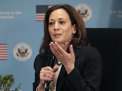 Wapres AS Kamala Harris Sebut Jokowi Mitra Kuat Pulihkan Demokrasi Myanmar
