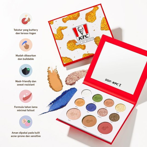 DEAR ME BEAUTY X KFC Secret Recipe Face Palette
