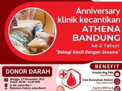 Yuk Ikut Donor Darah Akhir Pekan Ini di Bandung