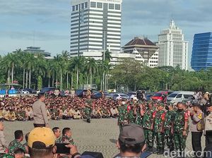 Momen Kapolda Metro Kumpulkan Babinsa Bernama Heru Budi Hartono