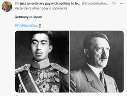 Jerman dan Jepang saat itu beraliansi pada Perang Dunia II dengan dipimpin Kaisar Hirohito dan Adolf Hitler. (Foto: Twitter)