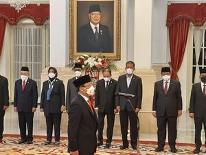 Jokowi Lantik Mardiono Jadi Utusan Khusus Presiden