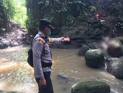 Geger Penemuan Mayat Tanpa Identitas di Sungai Dekat Monkey Forest Ubud