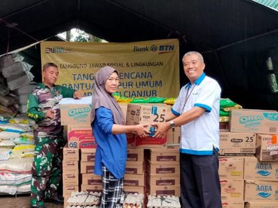 Potret Dapur Umum untuk Korban Gempa Cianjur