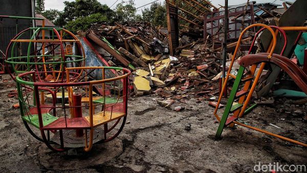 Potret TK di Cugenang, Cianjur yang Hancur Akibat Gempa