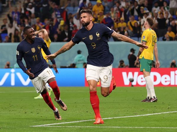 Prancis Pesta Gol dan Cetak Rekor Usai Kalahkan Australia