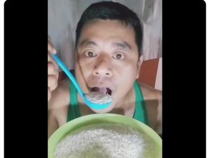Duh! Demi Konten, 5 Orang Ini Rela Makan Beras hingga Ngemil Garam Duh! Demi Konten, 5 Orang Ini Rela Makan Beras hingga Ngemil Garam