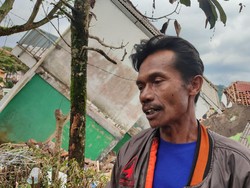 Warga Desa Sarampad Cianjur Dengar Dentuman Tiap Ada Gempa Susulan