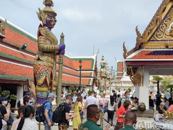 The Grand Palace Tetap Ramai Tanpa Turis China, Penuh Sesak Jika Ada