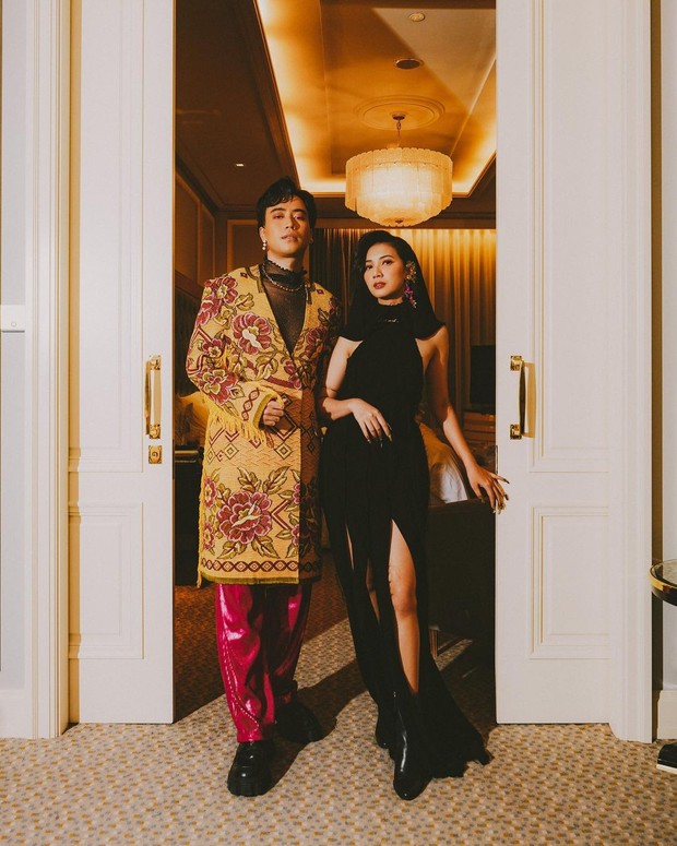 Vidi Aldiano dan Sheila Dara di MACAN Gala 2022