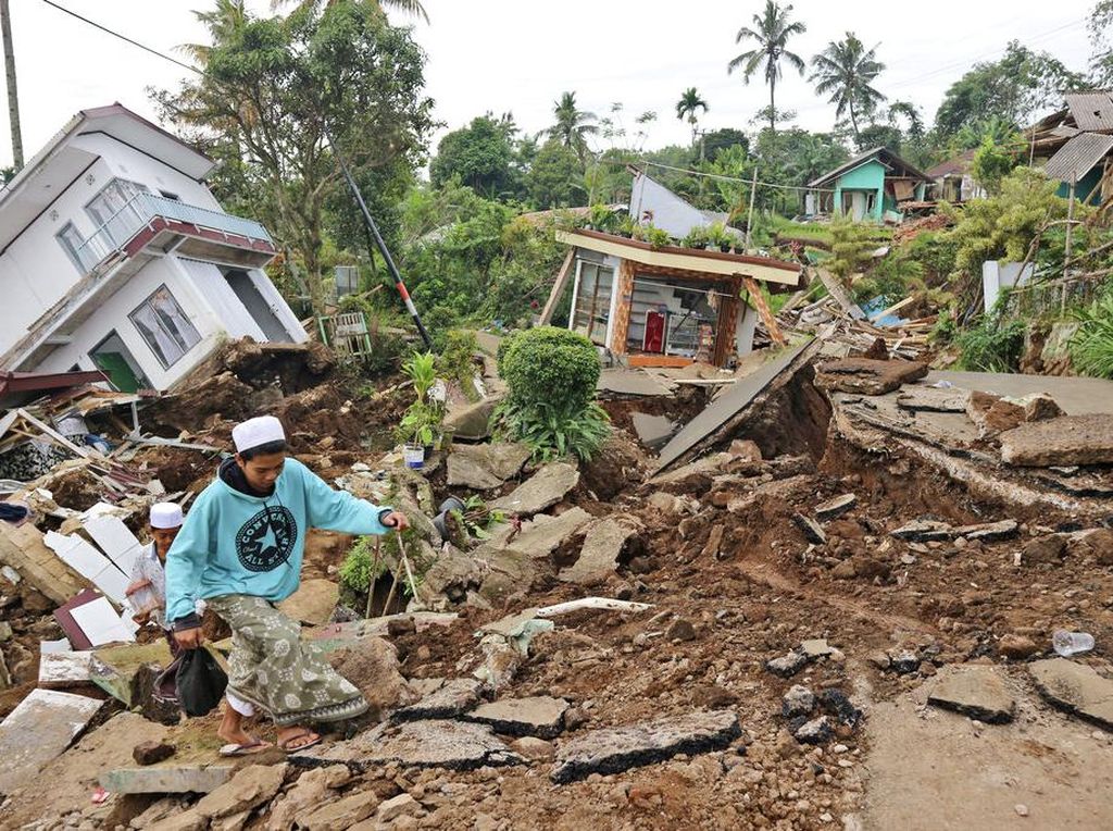 Ada Aset Negara Rusak Imbas Gempa Cianjur, Berapa Kerugiannya?