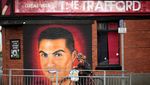 Senyum Lebar Ronaldo Masih Ada di Old Trafford