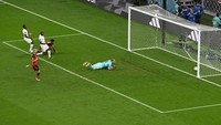 Jelang turun minum, Belgia mencetak gol lewat Michy Batshuayi. Gol itu berhasil dipertahankan hingga peluit panjang. Skor 1-0.
