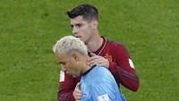 Tujuh kali Navas harus mengambil bola dari dalam gawangnya. Spanyol memetik kemenangan terbesar dalam sejarah mereka di Piala Dunia, sementara Kosta Rika tak berkutik. (Foto: Anadolu Agency via Getty Images/Anadolu Agency)