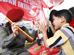 Posko Bantuan BIN Gelar Trauma Healing untuk Anak Korban Gempa Cianjur