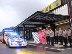 Polisi Nganjuk-Magetan Kirim Logistik Korban Gempa Cianjur