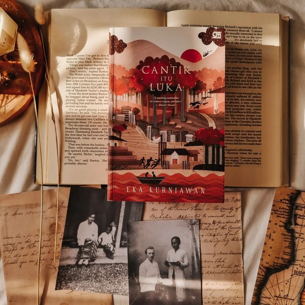 Potret salah satu postingan ulasan buku dari bookstagram @rachaelslibrary.