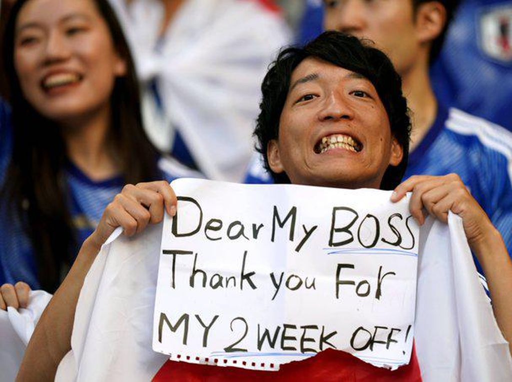 Fans Jepang Diberi Cuti 2 Minggu Nonton Pildun, Perusahaannya: Enjoy Ya! Fans Jepang Diberi Cuti 2 Minggu Nonton Pildun, Perusahaannya: Enjoy Ya!