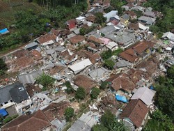 Basarnas Ungkap Pipa Bocor Deras Jadi Kendala Cari Korban Gempa Cianjur