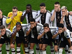 Pemain Jerman Tutup Mulut Sebelum Laga, Bungkam Usai Laga