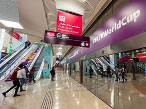 Kereta Metro Jadi Transportasi Andalan Piala Dunia 2022 di Qatar Kereta Metro Jadi Transportasi Andalan Piala Dunia 2022 di Qatar