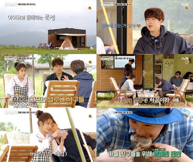 Keseruan cast Hotel del Luna di House on Wheels/Foto: vlive.tv Keseruan cast Hotel del Luna di House on Wheels