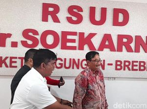 Djarot PDIP Resmikan RSUD Brebes, Ini Alasan Bupati