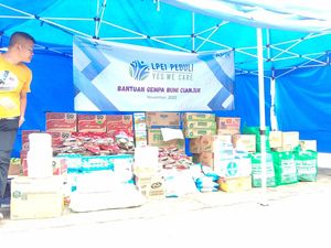 Korban Gempa Cianjur Dapat Bantuan Sembako hingga Obat-obatan