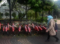 Tanda Tanya Nasib Sepeda Sewa Terbengkalai di Tengah Ibu Kota
