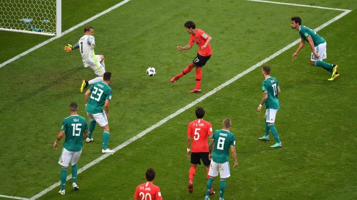 Mimpi buruk timnas Jerman di Piala Dunia 2018 kembali terulang saat melawan Jepang di Piala Dunia 2022. Saat itu Jerman kalah 0-2 dari Korea Selatan.