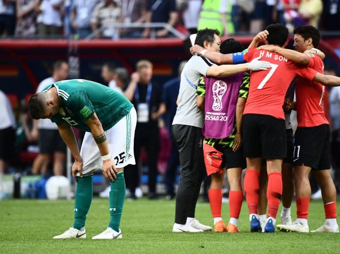 Mimpi buruk timnas Jerman di Piala Dunia 2018 kembali terulang saat melawan Jepang di Piala Dunia 2022. Saat itu Jerman kalah 0-2 dari Korea Selatan.