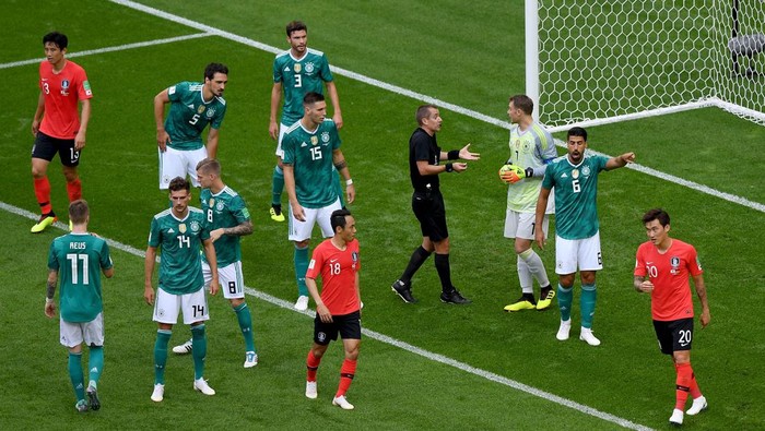 Mimpi buruk timnas Jerman di Piala Dunia 2018 kembali terulang saat melawan Jepang di Piala Dunia 2022. Saat itu Jerman kalah 0-2 dari Korea Selatan.