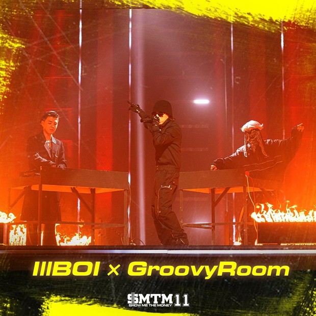 lllBOI dan GroovyRoom / Foto : twitter.com/mnet_hiphop lllBOI dan GroovyRoom / Foto : twitter.com/mnet_hiphop