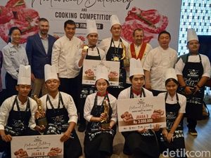 Keren! Mahasiswa dari Bandung Juarai Kompetisi Memasak Daging Nasional 2022