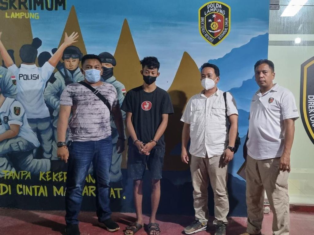 Polda Lampung Tangkap Tahanan yang Kabur Saat Isolasi COVID-19