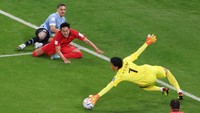 Laga ini menjadi hasil 0-0 keempat dalam Piala Dunia 2022. Reuters/Molly Darlington 